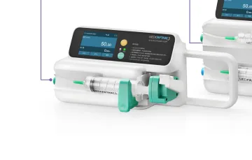 MEDCAPTAIN SYS-50 Syringe Pump — Pre-occlusion alarm, 20h battery life