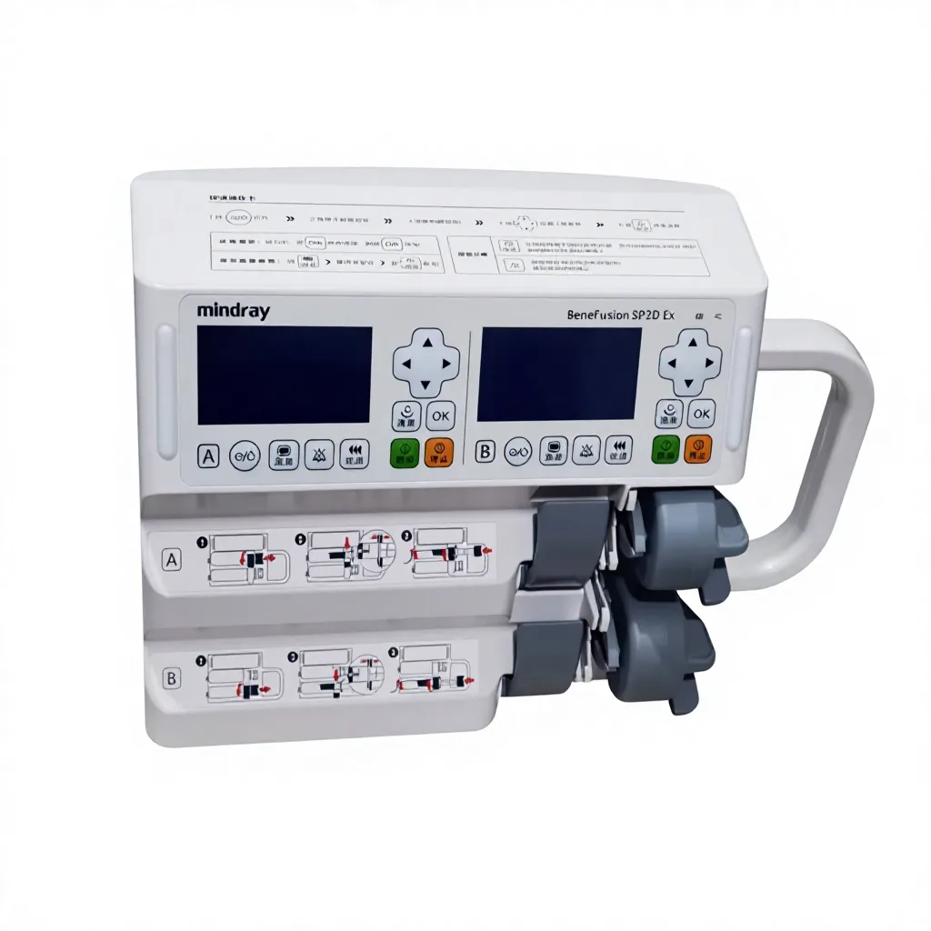 Mindray BeneFusion SP3D Ex — Dual-channel infusion, DPS anti-bolus, independent dual control