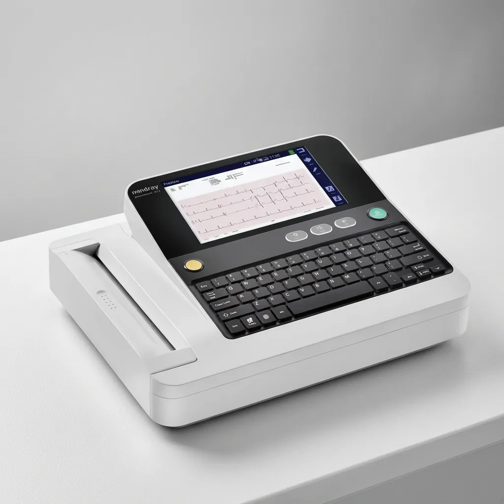 Mindray BeneHeart R12A — Auto acquisition, accurate ECG diagnosis, waterproof & dustproof durable body