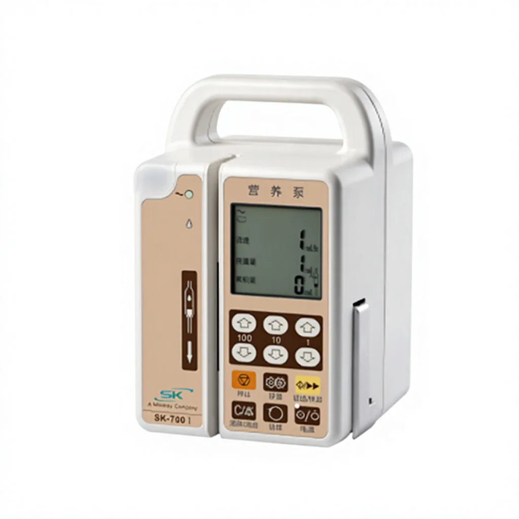 Mindray SK-700I Enteral Feeding Pump — Anti-free flow design,  ideal for ICU & elderly nutrition support