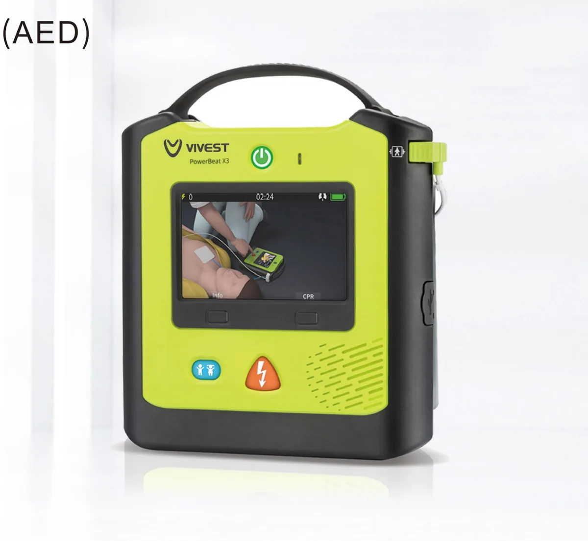 VIVEST PowerBeat X3 — Low Energy High-Efficiency Defibrillation